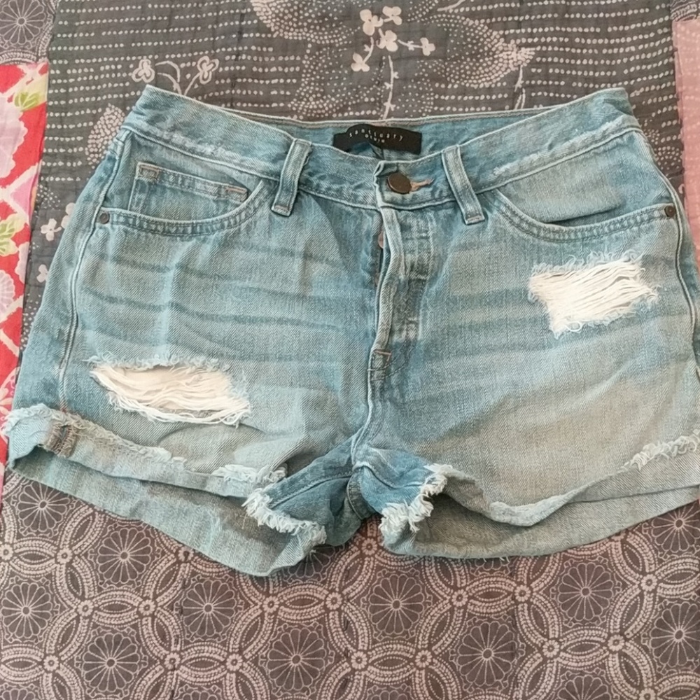 Sanctuary denim shorts
